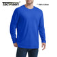 Long Sleeve Cotton T-shirt Mens Breathable Moisture Absorbing Casual T-shirt Spring Pullover Crew Neck Basic Tee Top The Clothing Company Sydney