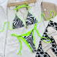 2 Piece Leopard Micro Bikini Swimsuit Swimwear Thong Bikinis Sets Brazilian Halter Beach Wear Bathing Suits The Clothing Company Sydney