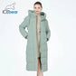 Maxi Long quilted coat elegant thick cotton jacket winter women's Outerwear with hood The Clothing Company Sydney