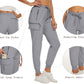 Summer Quick Dry Pants Women's Jogger Sweatpants Lightweight Breathable 6 Pockets Elastic Waist Casual Long Trousers The Clothing Company Sydney