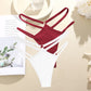 2 Piece Set Thongs Hollow Out G-String Low Waist Seamless Women's Panties Cotton Crotch Underwear Comfort Lingerie The Clothing Company Sydney