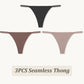 3 Pack Seamless Thong Women Thin Strap Low Waist High Flexibility Panties Briefs T-back Comfortable Underwear The Clothing Company Sydney