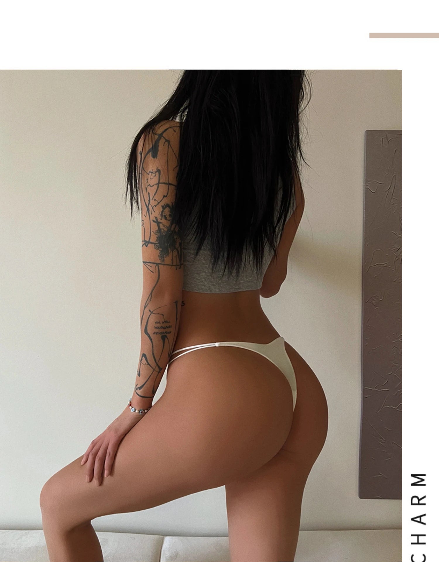 Women's Temptation G-string Gym Sport Thong Solid Color Comfortable Panties Soft Cotton Underwear The Clothing Company Sydney
