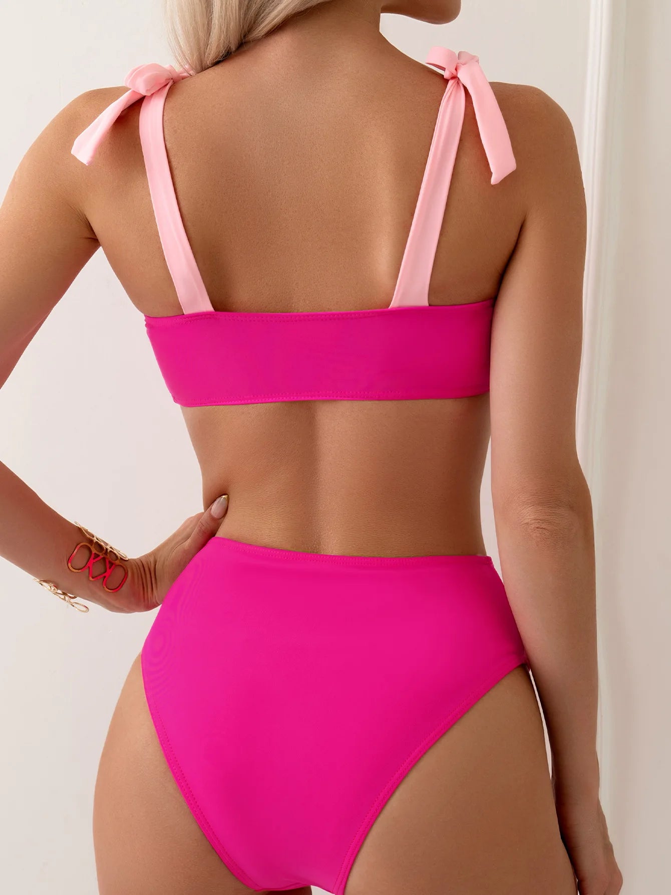 Pink Sexy Bikinis 2025 Swimsuits Women Swimwear Push Up Female Beach Swim Wear Bathing Suits Brazilian Bikini Set Pool Bather - The Clothing Company Sydney