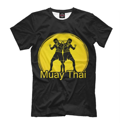 Muay Thai Graphic Men Women Summer Breathable Tee Running Gym Short Sleeve Outdoor Sport Boxing Wrestling T Shirts The Clothing Company Sydney