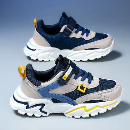 Kids Boy's Girls's Summer Mesh Breathable Sneakers Anti-Skid Outdoor Children Sport Running Shoes