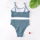 Elegant 7 Colours Bikini Plus Size Large Size Swimwear Women Swimsuit Two-piece Bikini set Bather Bathing Suit The Clothing Company Sydney