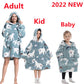 Oversized Hooded Blanket for Adult Child Wearable Blankets for Winter Warm Outdoor Hoodie Sweatshirt The Clothing Company Sydney