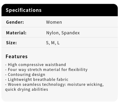 Women's High Rise Yoga Shorts With Elastic Running Shorts Two Pieces Pants With Inside Layer