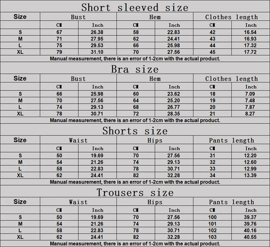 2 Pieces Yoga Gym Clothes Sportswear Suits Women Fitness Short Sleeve Crop Top Sports Bra Gym Leggings Bike Short Set The Clothing Company Sydney