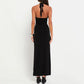 Hollow Out Maxi Dress Summer Bow Halter Sleeveless Bodycon Evening Party Dresses Club Outfit The Clothing Company Sydney