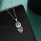 Tamil Om Symbol Pendant Necklace Stainless Steel Vintage Trident Yoga Shiva Symbol Necklaces Amulet Jewellery Gifts The Clothing Company Sydney