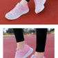 Women's Vulcanized Shoes Platform Casual Sneakers Shoes Flats Mesh Breathable Running Summer Sports Tennis Shoes