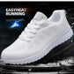 Women's Flats Fashion Lightweight Lace Up Round Toe Sneakers Walking Shoes The Clothing Company Sydney