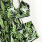 3 Piece Summer Print Swimsuits Tankini Sets Swimwear Beach Wear Bathing Suits Pool Women's Swimming Suit