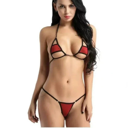 2 Piece Triangle Bikini Top Micro Mini Bikini Minimal Cover Swimwear Thong Micro Swimsuit Bathers Bathing Suits The Clothing Company Sydney