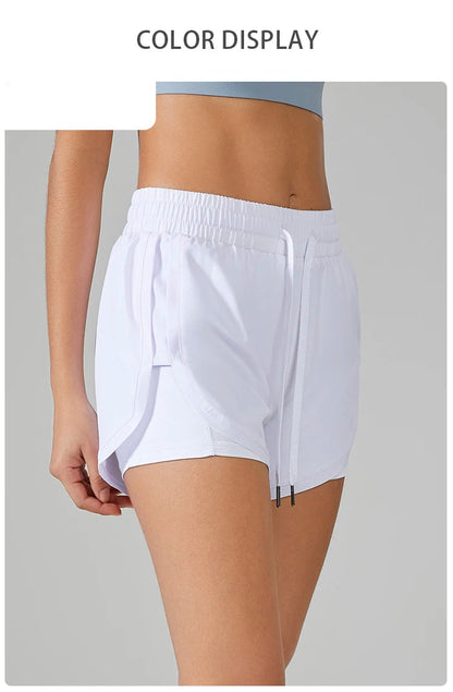 Women's Yoga Shorts Fitness Elastic Running Workout Ladies Gym Sport Inner Layer Shorts Fitness Sportwear The Clothing Company Sydney