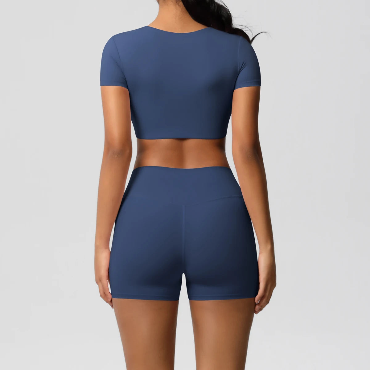 2 Piece Workout Sportswear Active Wear Sports Tank Top Bike Shorts Women Gym Bicycle Sorts Matching Set The Clothing Company Sydney