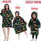 Oversized Hooded Blanket for Adult Child Wearable Blankets for Winter Warm Outdoor Hoodie Sweatshirt The Clothing Company Sydney