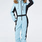 Winter Jumpsuit Ski Suit Outdoor Snowboard Jacket Suit Waterproof Windproof Set Warm Snow Jumpsuit