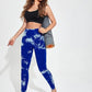 Hip Lifting Seamless Fitness Gym Leggings Tie-Dye Yoga Pants Women's Exercise Tights High Waist Workout Pants The Clothing Company Sydney