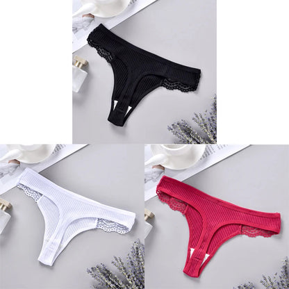 3 Pack Cotton Mix Antibacterial Women's Panties G-string Quick Drying Soft Underwear Breathable Panty The Clothing Company Sydney