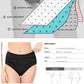 4-Layer Leak Proof Period Swimwear Bikini Bottoms Absorbent Beachwear Panties Plus Size Menstrual Swimsuit