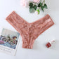 Women's Lace Underwear Low-Waist G String Hollow Out Cross Belt Thong Solid Comfortable LingeriePanties The Clothing Company Sydney