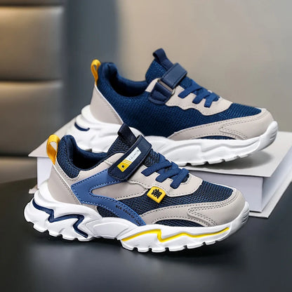 Kids Boy's Girls's Summer Mesh Breathable Sneakers Anti-Skid Outdoor Children Sport Running Shoes