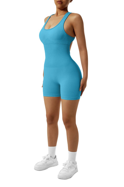 Women Yoga Shorts Sleeveless Sport Romper Bodysuits Summer Yoga Playsuits Gym Fitness Outfit Jumpsuits Activewear The Clothing Company Sydney