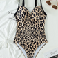 One Piece Leopard Swimsuit Women Swimwear Push Up Bathing Swimming Suit Summer Beachwear The Clothing Company Sydney