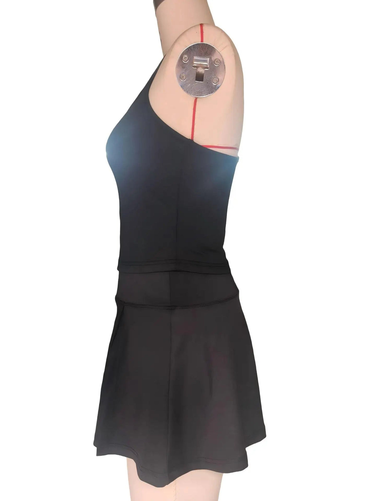 2 Piece Tennis Dresses Side Slit Mini Skirt Set Workout Crop Tank Top Golf Outfits The Clothing Company Sydney