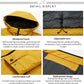 Men's  Lightweight Cotton Jacket Casual Trend Coat Male Windbreaker Coat hooded Jacket