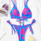 2 Piece Lace Up Bikini Swimsuit Swimwear Brazilian Bikinis Set Micro Women's Bathing Suits Swimming for Beach Wear The Clothing Company Sydney