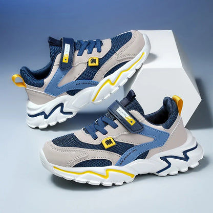 Kids Boy's Girls's Summer Mesh Breathable Sneakers Anti-Skid Outdoor Children Sport Running Shoes