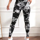 Women's 3D Print Tie Dye Sports Seamless High Waist Fitness Push Up Leggings Gym Clothing Workout Tights Pants