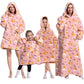 Family Hoodie Blanket for Winter Large Oversize Hoodie for Adult and Child Wearable Hooded Blanket The Clothing Company Sydney