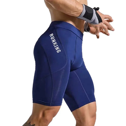 Men's Bodybuilding Shorts Gym Running Leggings Male Joggings Elastic Compressions Sweatpant Football Basketball Tights Shorts
