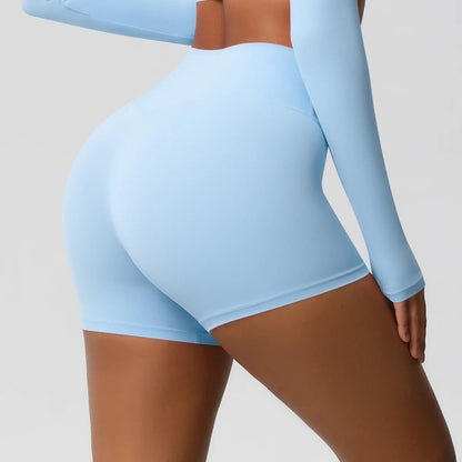 Women Sports Shorts Yoga Shorts High Waist Push Up Fitness Leggings Yoga Bike Shorts The Clothing Company Sydney