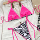 2 Piece Leopard Micro Bikini Swimsuit Swimwear Thong Bikinis Sets Brazilian Halter Beach Wear Bathing Suits The Clothing Company Sydney