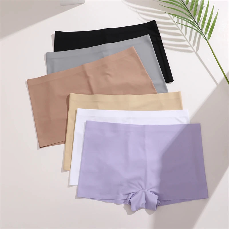 Women's Seamless Panties Sports Boxers Underwear Briefs Lingerie Intimate Underpants Boyshorts