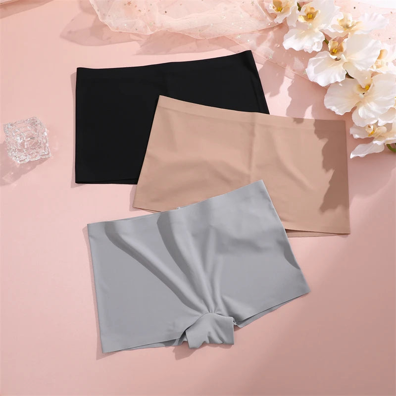 Women's Seamless Panties Sports Boxers Underwear Briefs Lingerie Intimate Underpants Boyshorts