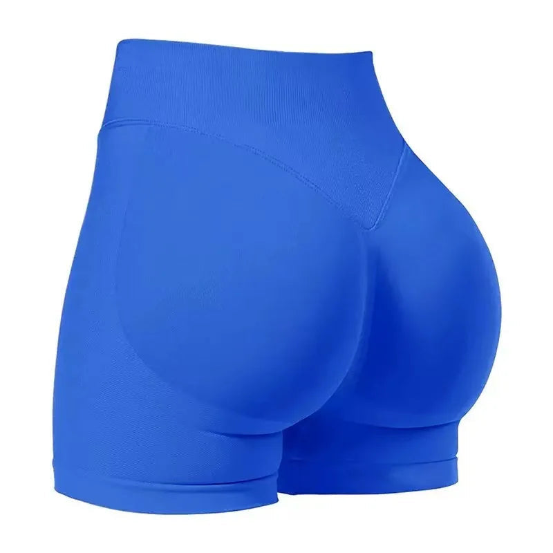 Women's Seamless High Waist Gym Slim Fit High Elastic Yoga Shorts for Fitness Training Running & Cycling Shorts The Clothing Company Sydney