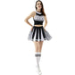 2 Piece Cheerleading costumes uniform Cosplay Halloween Set