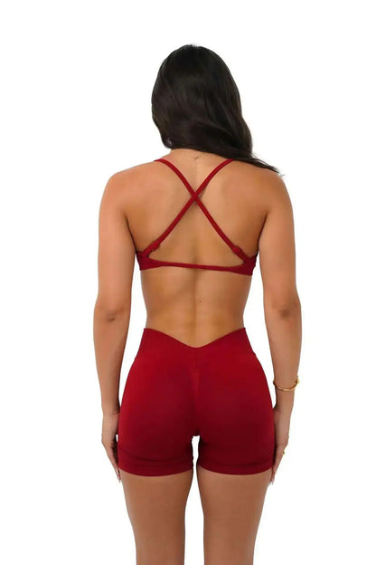 Women's Gym V Waist High Waist Fitness Training Yoga Clothing Running Workout Leggings Cycling Sports Shorts The Clothing Company Sydney