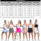 Women's Pleated Tennis Skirt with Pockets Shorts Athletic Skirts Crossover High Waisted Athletic Golf Badminton Skorts Workout Sports Skirts The Clothing Company Sydney