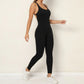 One Piece Backless Bodycon Scrunch Jumpsuit Women Dance Fitness Overalls Push Up Sleeveless Yoga Sport Jump Suit The Clothing Company Sydney