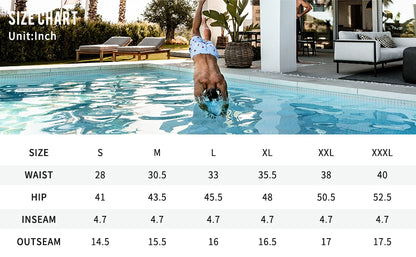 Mens Swimming Trunks with Compression Liner Stretch Swimwear 2 in 1 Quick Dry Running Gym Swim Shorts  Board Shorts - The Clothing Company Sydney