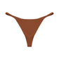 Women's Seamless Underpants Ice Silk Thongs Low Waist Bikini T-back Solid Color Traceless G-String Panties The Clothing Company Sydney