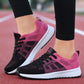 Women's Casual Shoes Breathable Walking Mesh Lace Up Flat Shoes Sneakers The Clothing Company Sydney